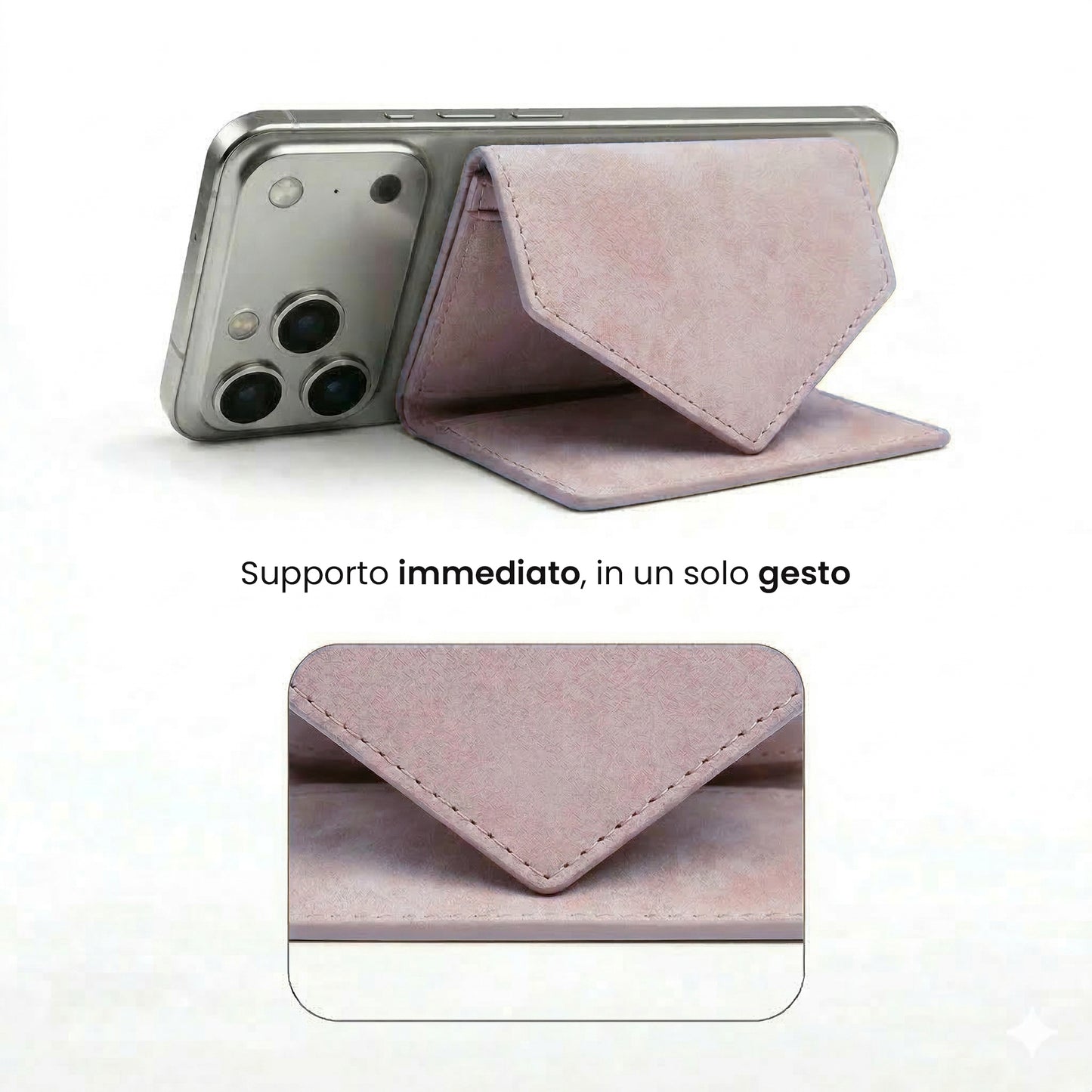 Portafogli Smart Basic compatibile Magsafe - Tasca Banconote, fino a 6 Carte
