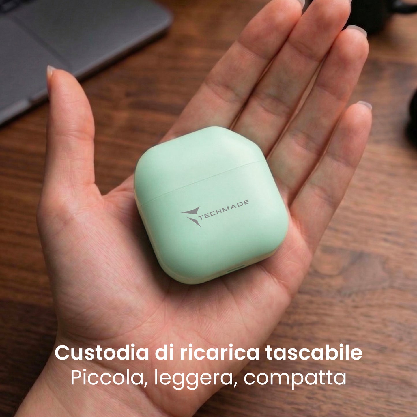 Auricolari Bluetooth in Ear XM201 - con Box di ricarica - AI di traduzione