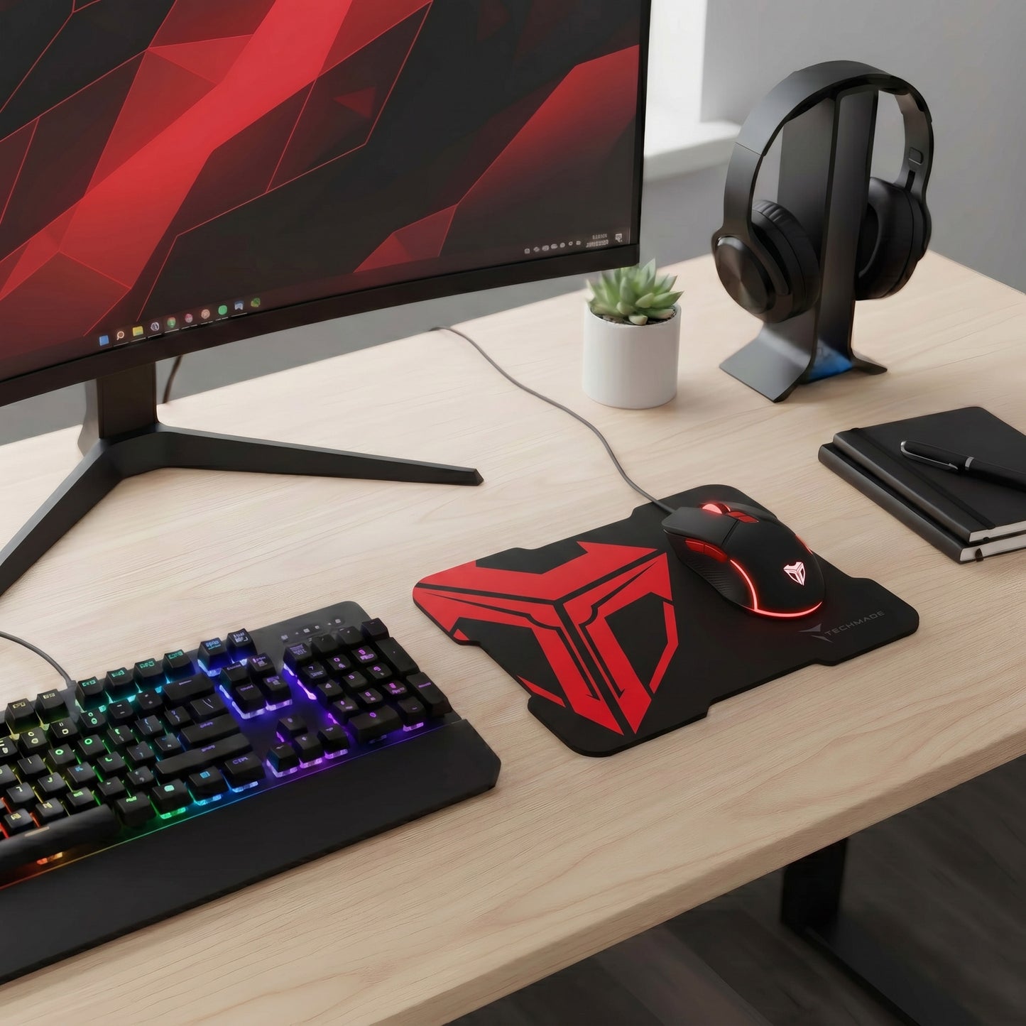 Gaming Combo Set - Mouse & Mouse Pad - Milan