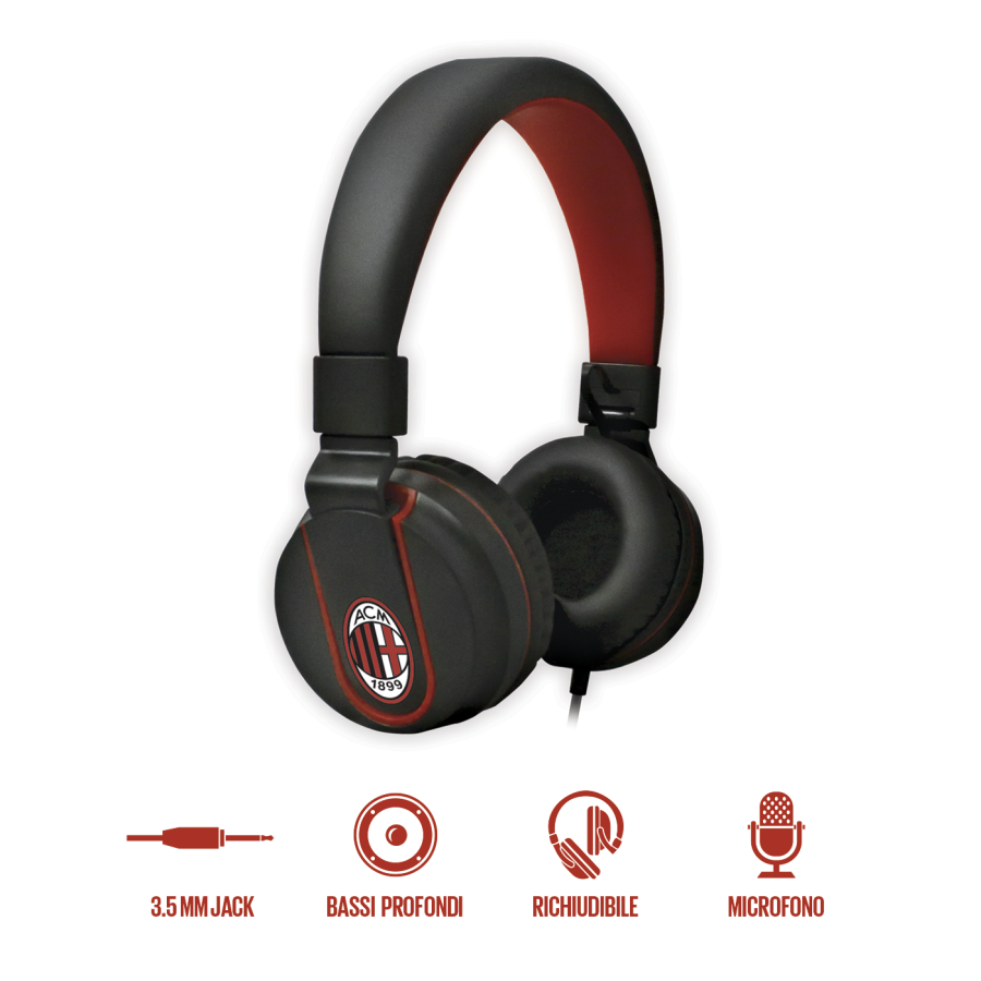 Cuffie con cavo AUX e adattatore USB-C - Milan