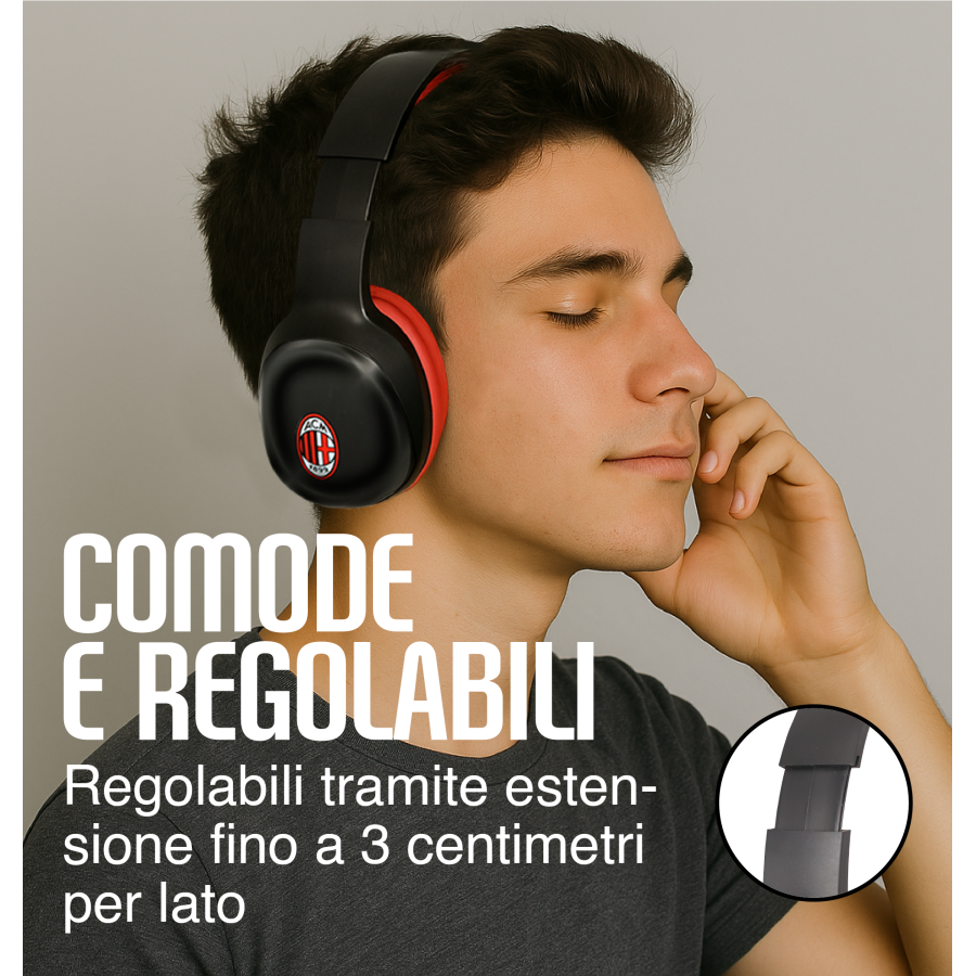 Cuffie Wireless Bluetooth Over Ear - Milan