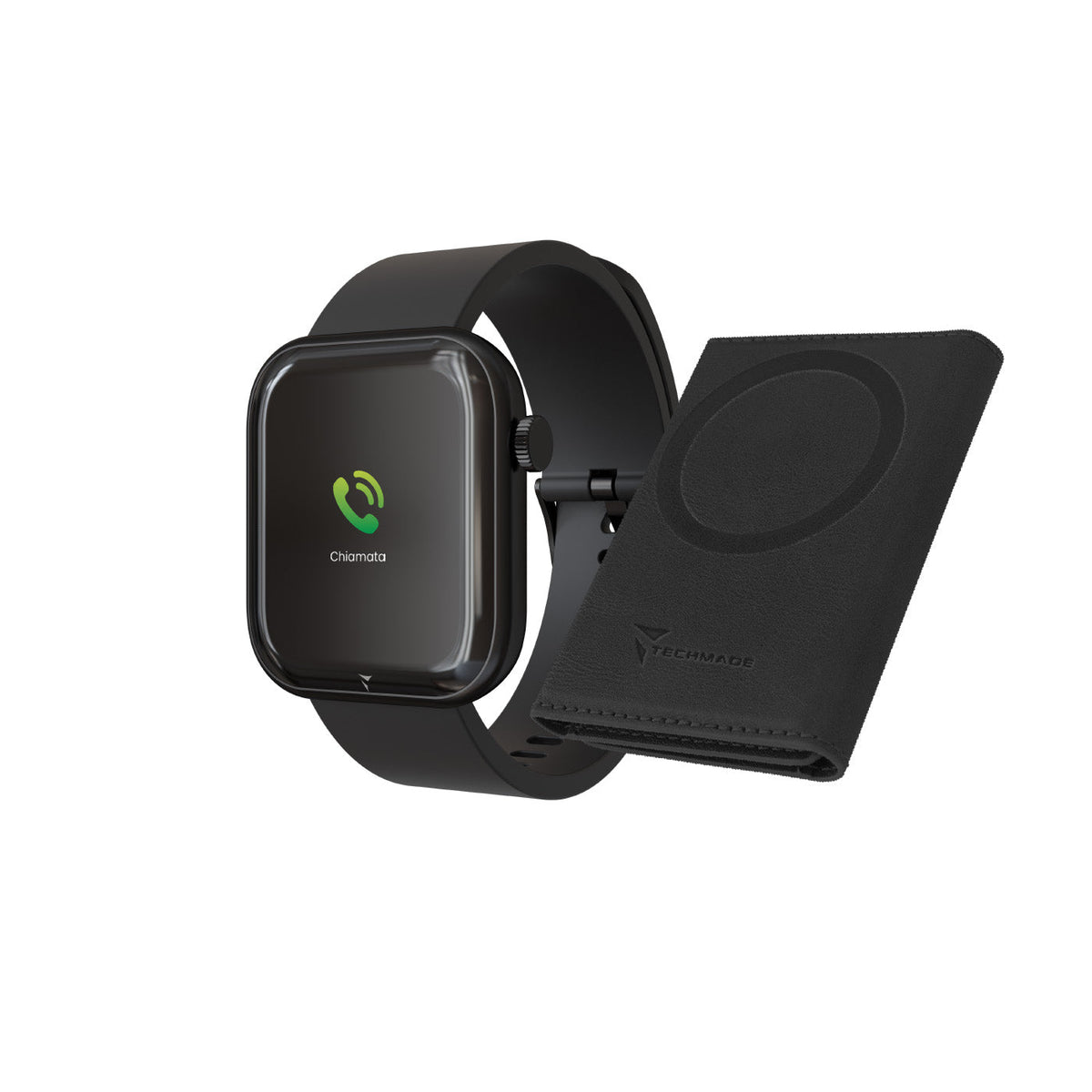 Smartwatch Glow con funzione Telefono e SOS - Bundle Pack con Pochette