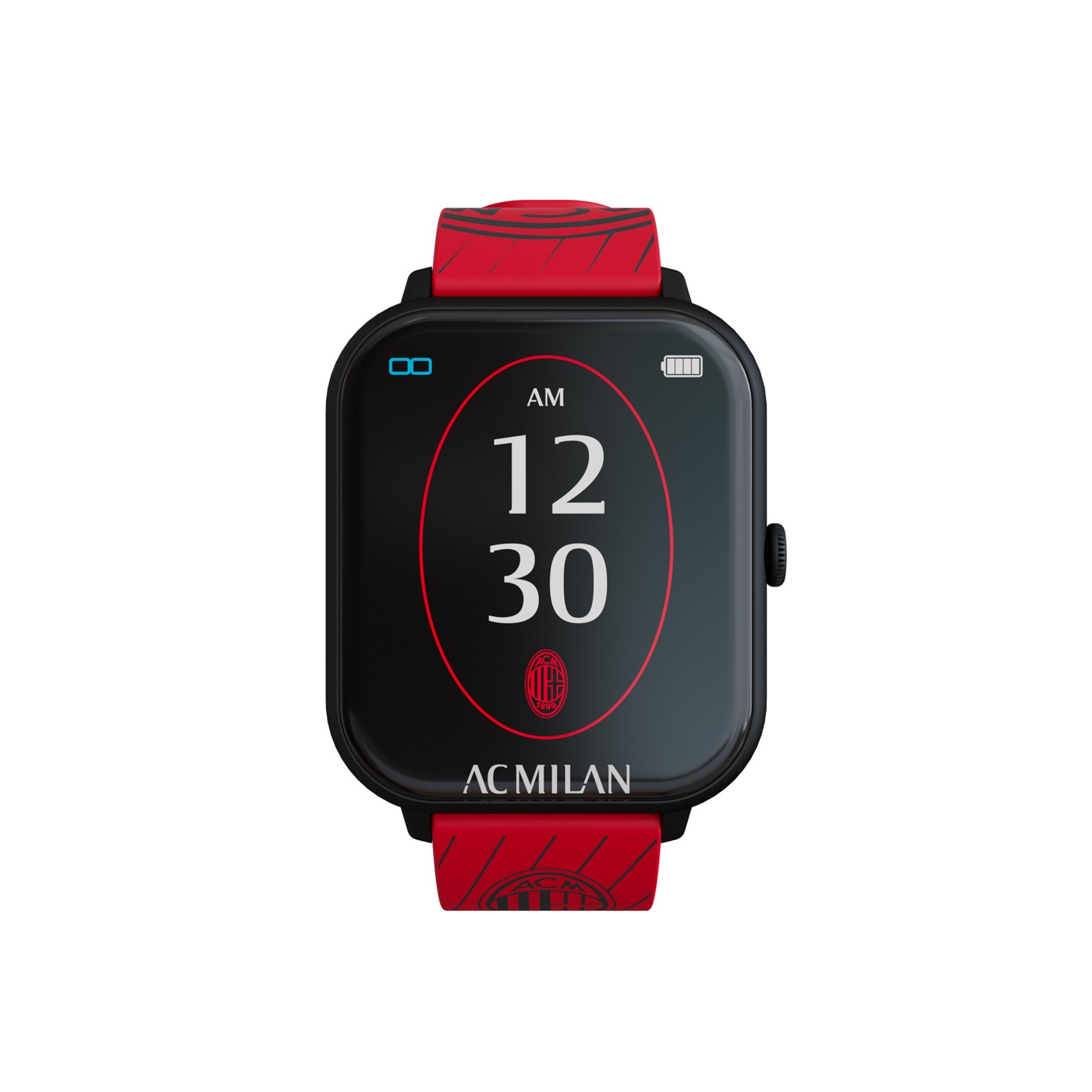Smartwatch Football with Phone and SOS function - AC Milan
