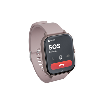 Smartwatch Glow with Phone and SOS Function - Bundle Pack with Pouch