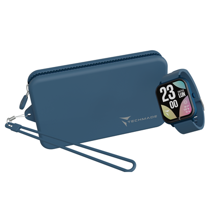 Smartwatch Glow with Phone and SOS Function - Bundle Pack with Pouch
