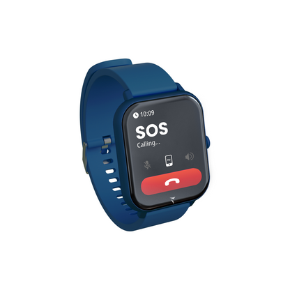 Smartwatch Glow with Phone and SOS Function - Bundle Pack with Pouch