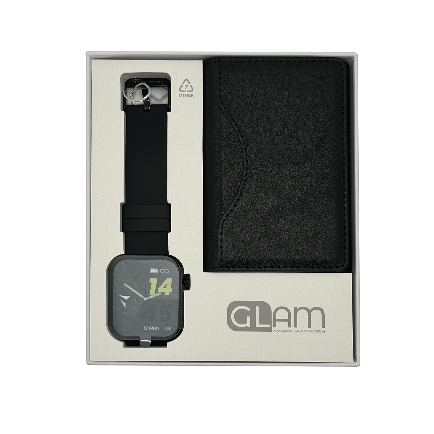Glam Smartwatch with Artificial Intelligence - Bundle Pack with Wallet