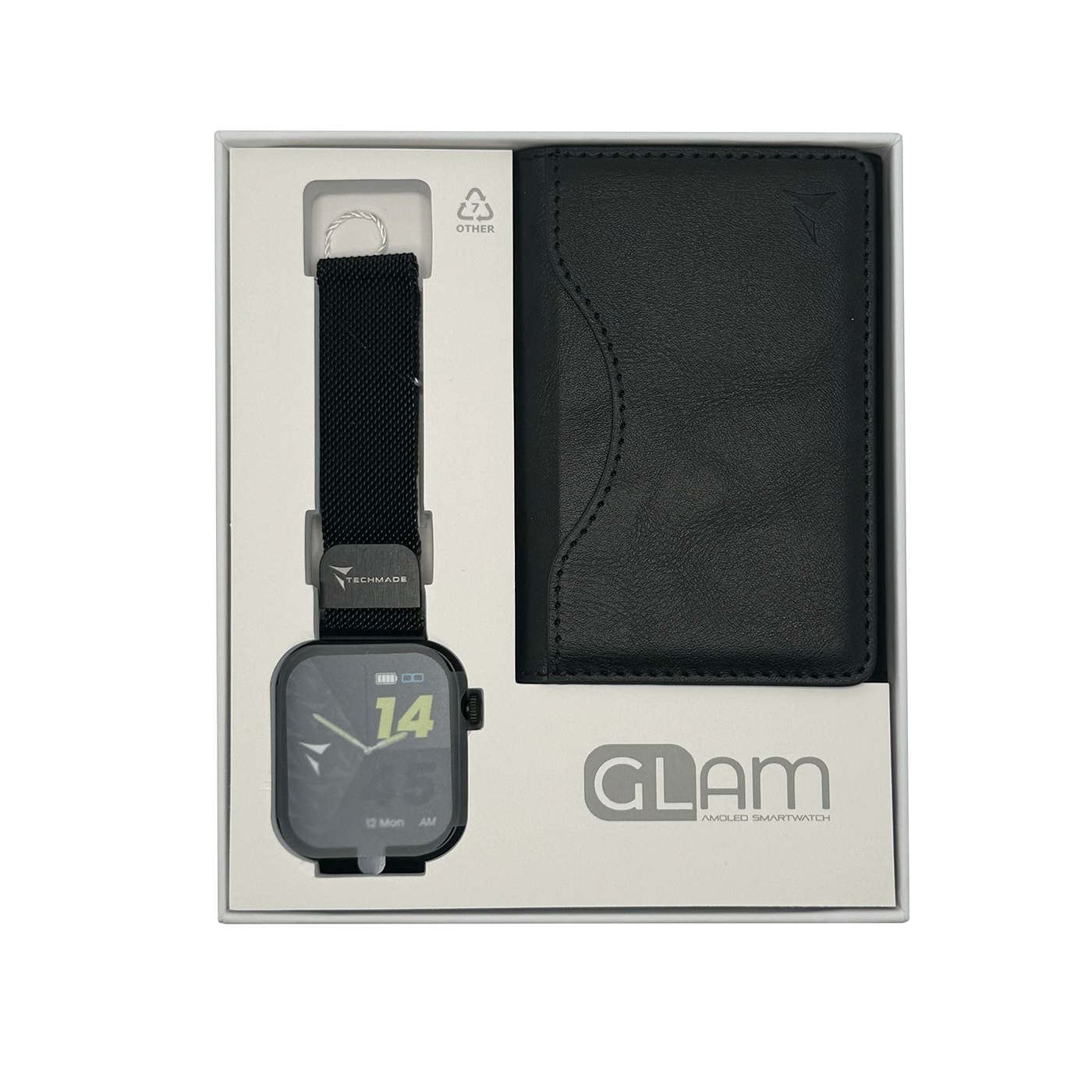Glam Smartwatch with Artificial Intelligence - Bundle Pack with Wallet