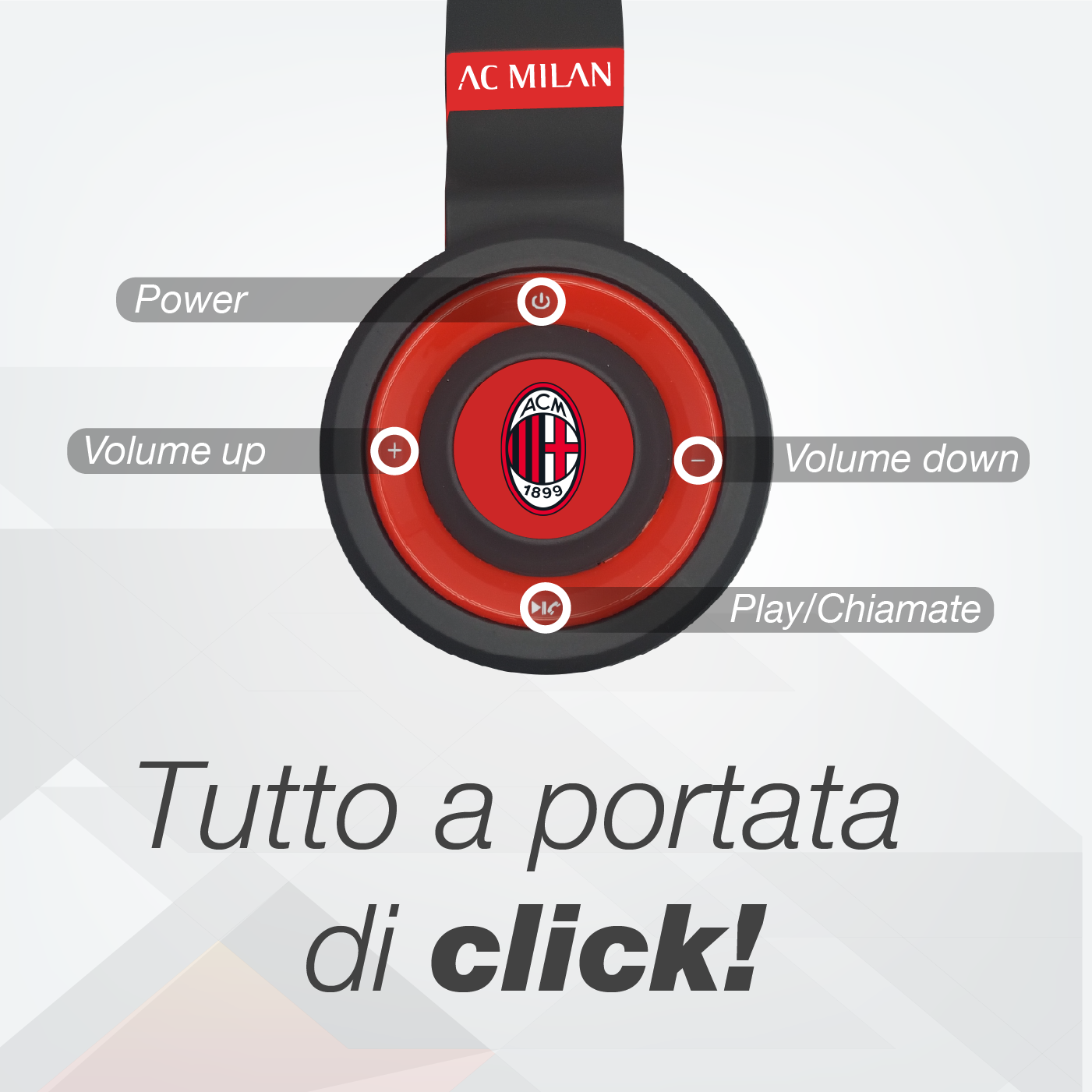 On-Ear Wireless Bluetooth Headphones - Milan
