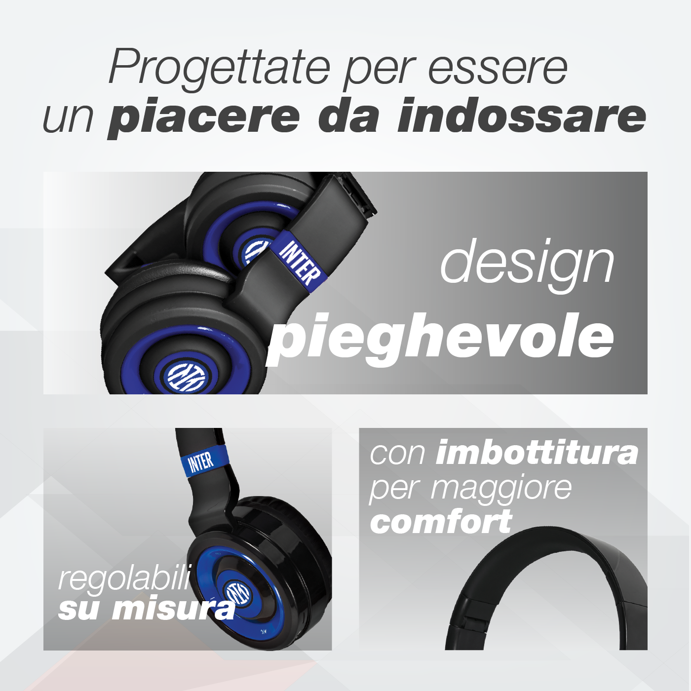 Cuffie Wireless Bluetooth On-Ear - Inter
