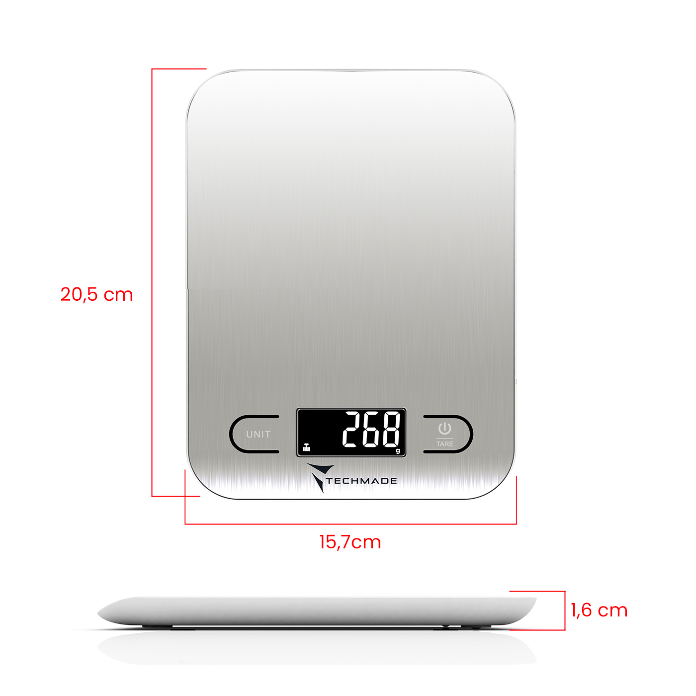 Smart Digital Food Scale - Food Diary - for iOS and Android