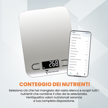 Smart Digital Food Scale - Food Diary - for iOS and Android