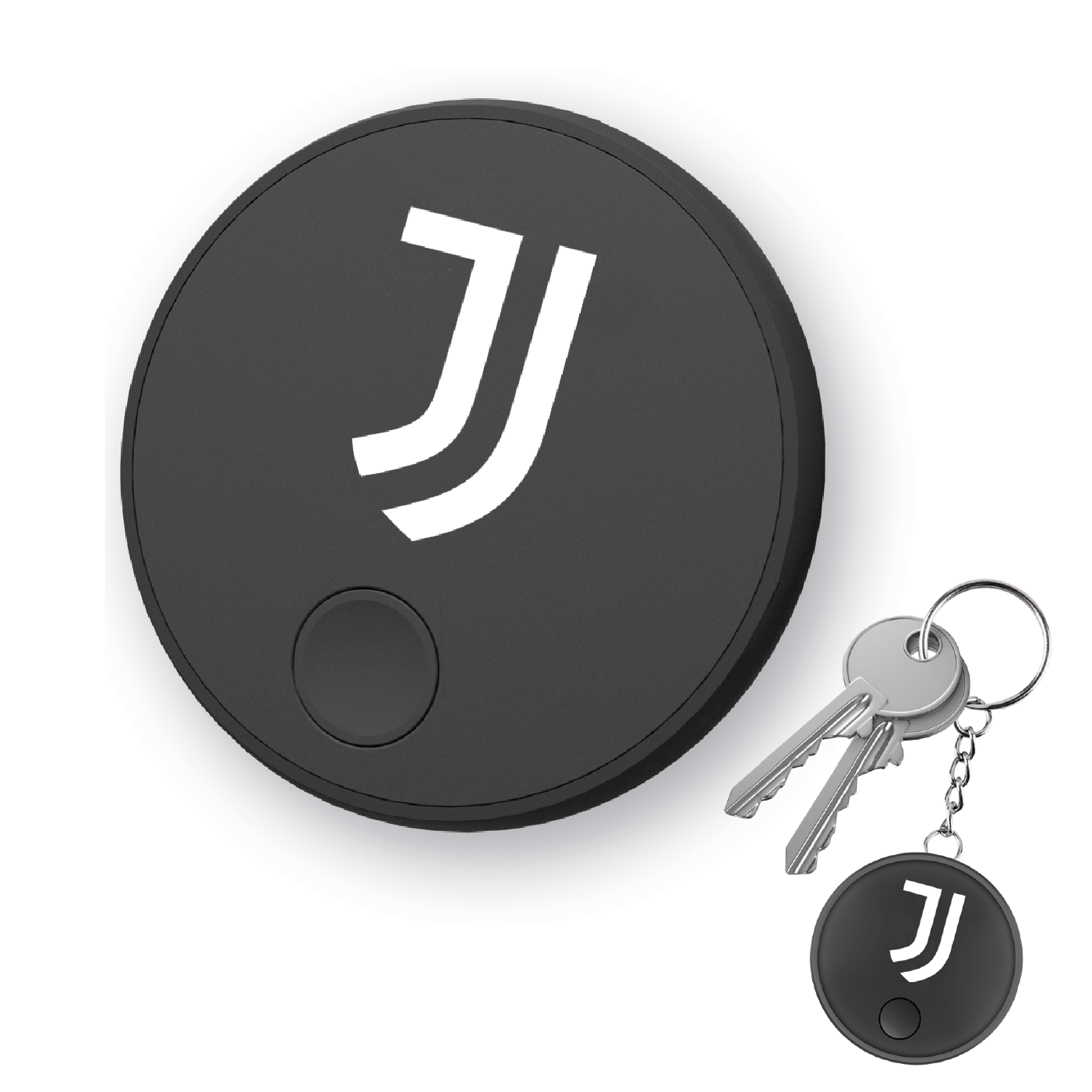 Localizzatore Smart Tracker (compatibile con Apple) con funzione SOS - Juventus