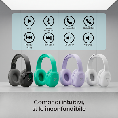 Cuffie Wireless Bluetooth Over Ear
