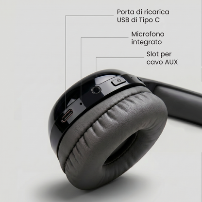 Cuffie Wireless Bluetooth Over Ear