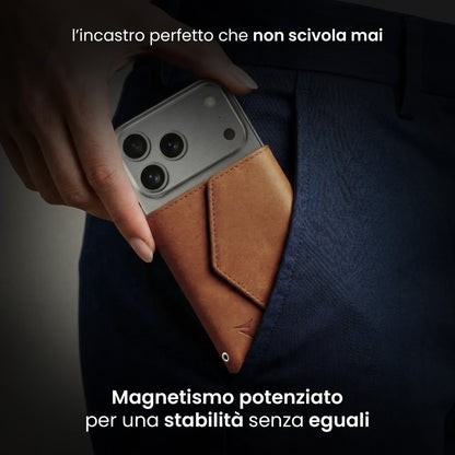 Portafogli Smart Basic compatibile Magsafe - Tasca Banconote, fino a 6 Carte