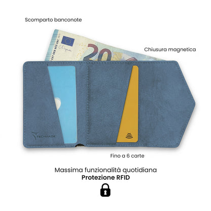 Portafogli Smart Basic compatibile Magsafe - Tasca Banconote, fino a 6 Carte