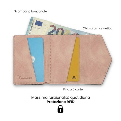 Portafogli Smart Basic compatibile Magsafe - Tasca Banconote, fino a 6 Carte
