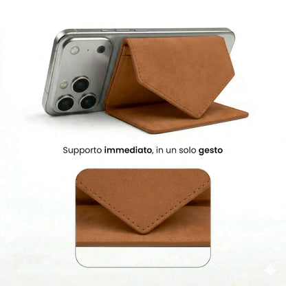 Portafogli Smart Basic compatibile Magsafe - Tasca Banconote, fino a 6 Carte