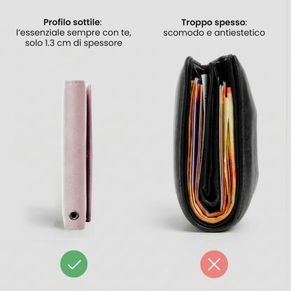 Portafogli Smart Basic compatibile Magsafe - Tasca Banconote, fino a 6 Carte