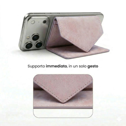 Portafogli Smart Basic compatibile Magsafe - Tasca Banconote, fino a 6 Carte