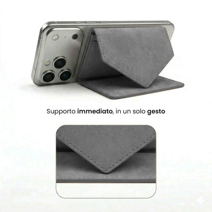 Portafogli Smart Basic compatibile Magsafe - Tasca Banconote, fino a 6 Carte