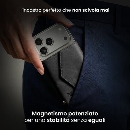 Portafogli Smart Basic compatibile Magsafe - Tasca Banconote, fino a 6 Carte