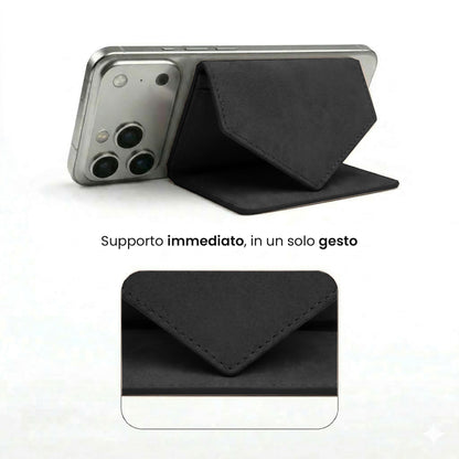 Portafogli Smart Basic compatibile Magsafe - Tasca Banconote, fino a 6 Carte