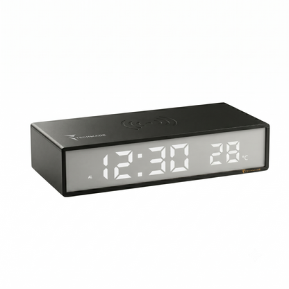 Sveglia Orologio con Ricarica Wireless - 15W