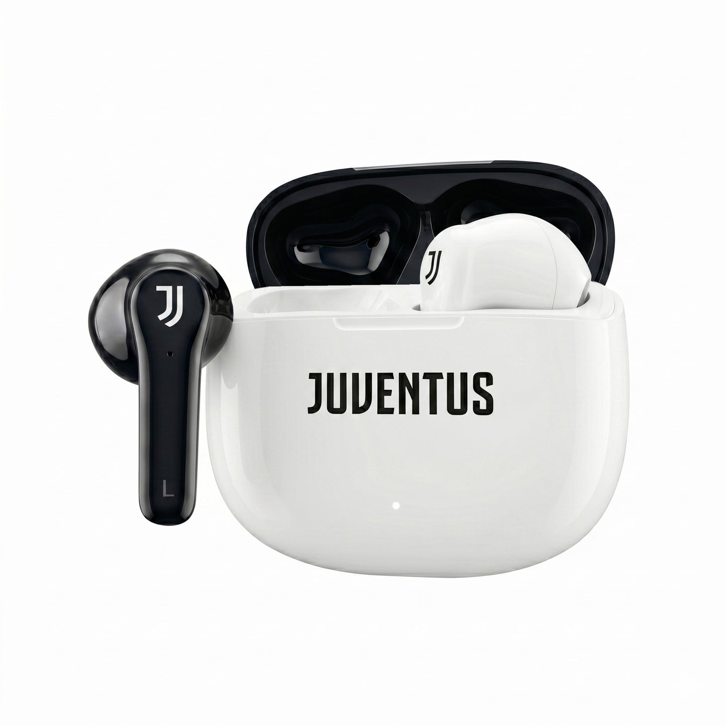 K201 In-Ear Bluetooth Earbuds - with Charging Case - Juventus