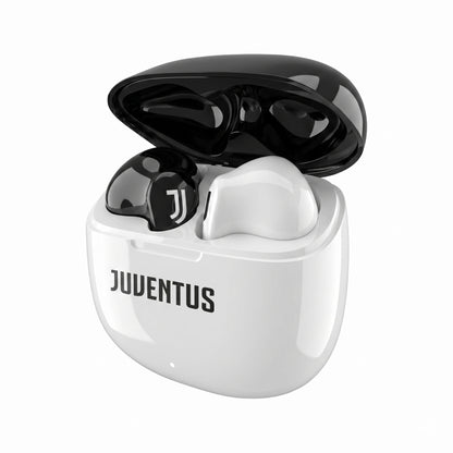 K201 In-Ear Bluetooth Earbuds - with Charging Case - Juventus