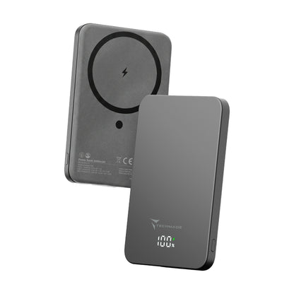 Powerbank con ricarica Wireless - 5000mAh / 10000mAh Grigio