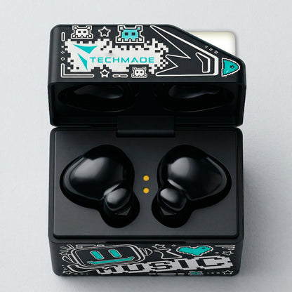 In-Ear Bluetooth Earbuds XM201 - with Charging Case - AI Translation