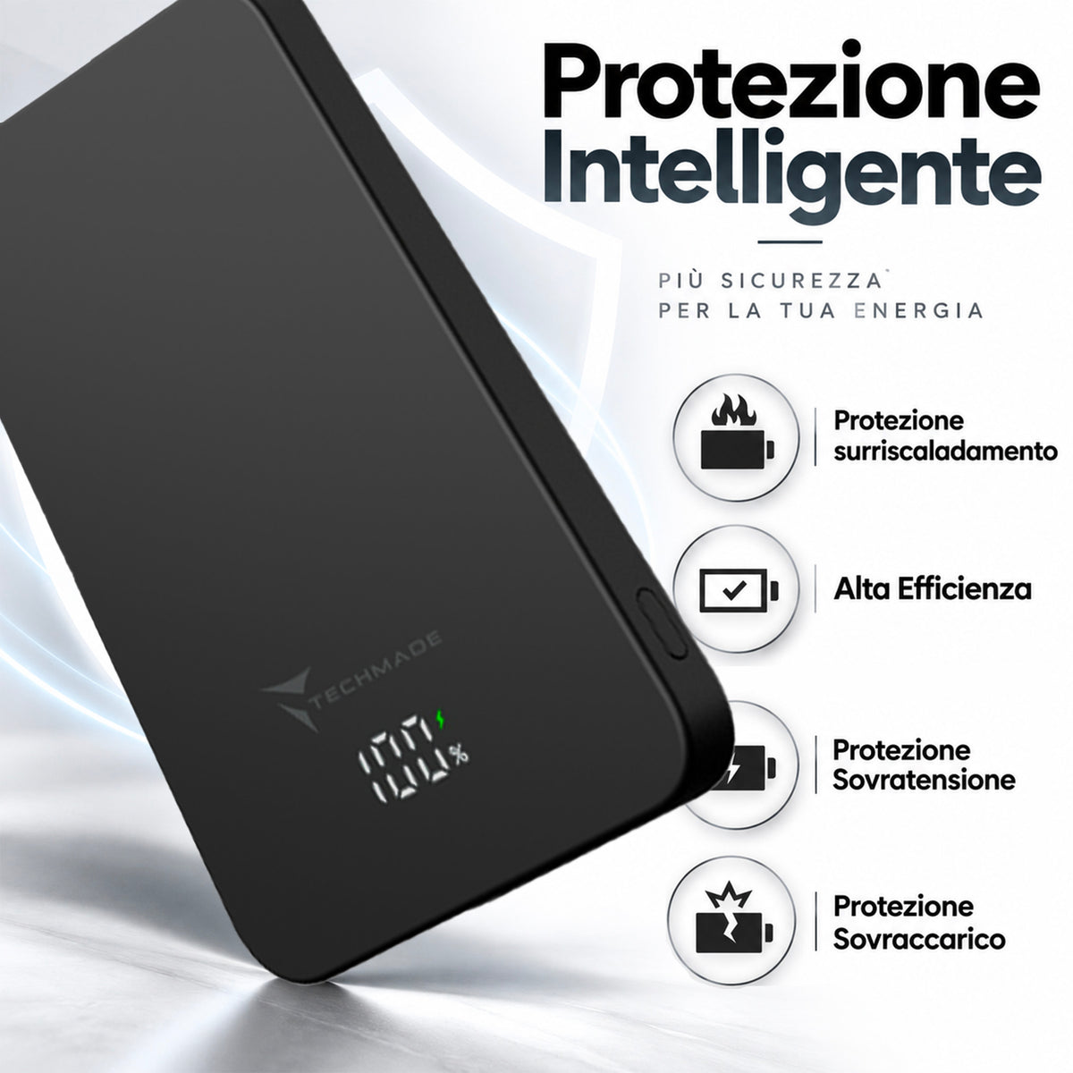 Wireless Charging Power Bank - 5000mAh / 10000mAh - Inter