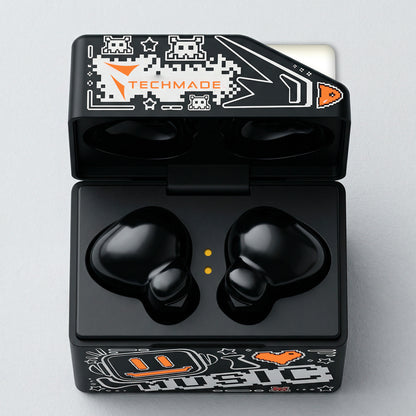 In-Ear Bluetooth Earbuds XM201 - with Charging Case - AI Translation