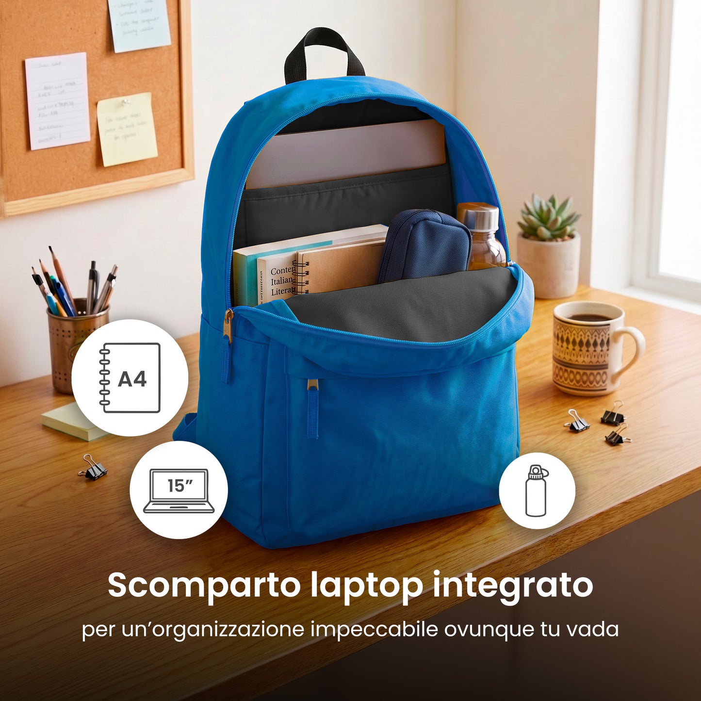 Classic Medium Backpack - 40x30x15 - Lifestyle and Airline Cabin Approved