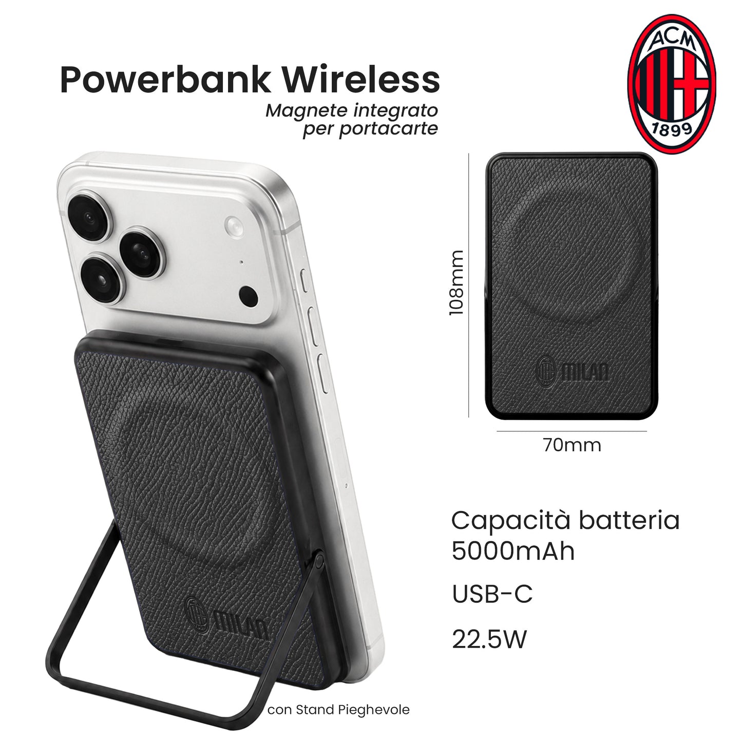 Power Wallet Modular - 5000mAh - Milan
