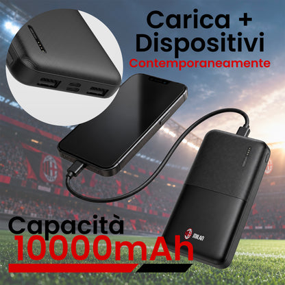 Power Bank 5000 / 10000 / 20000 mAh, Sottile & Compatto - Milan