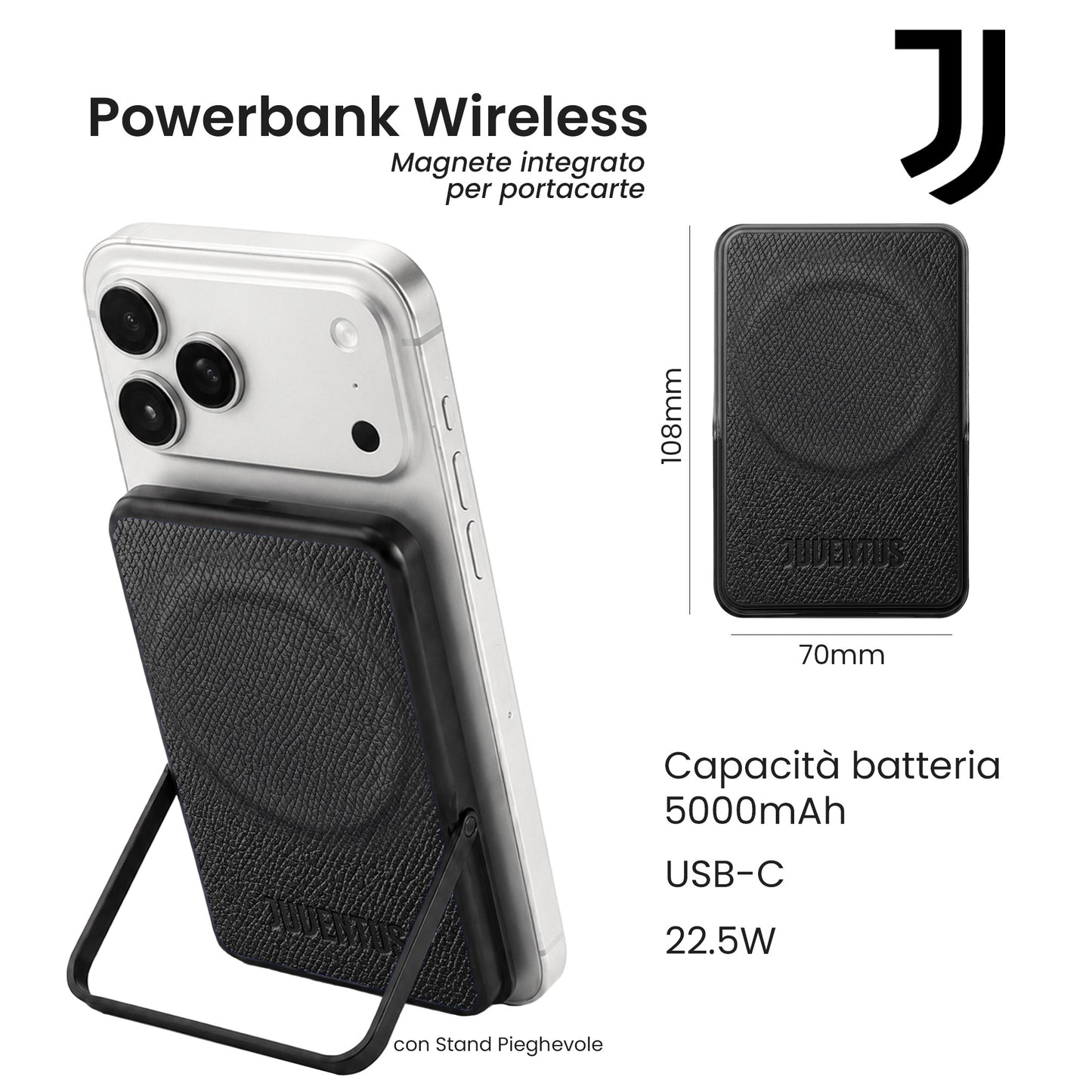 Power Wallet Modular - 5000mAh - Juventus