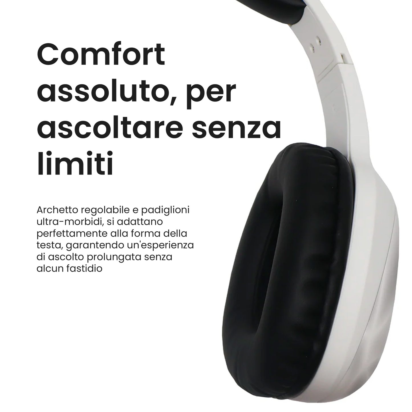 Cuffie Wireless Bluetooth Over Ear - Juventus