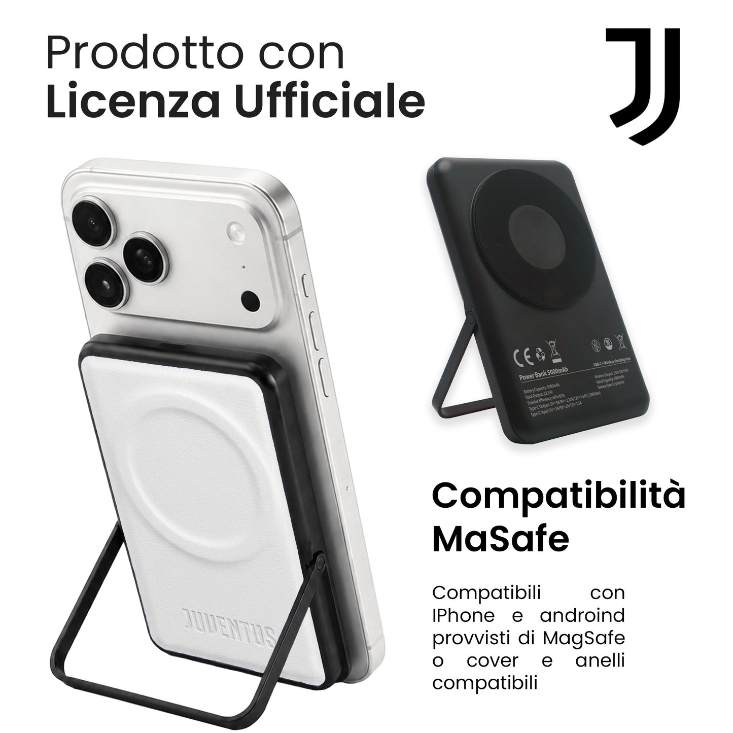 Power Wallet Modular - 5000mAh - Juventus