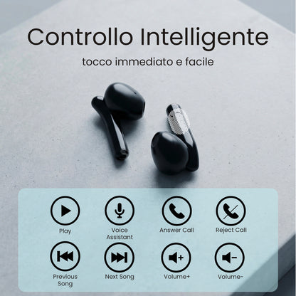 Auricolari Bluetooth in Ear XM201 - con Box di ricarica - AI di traduzione