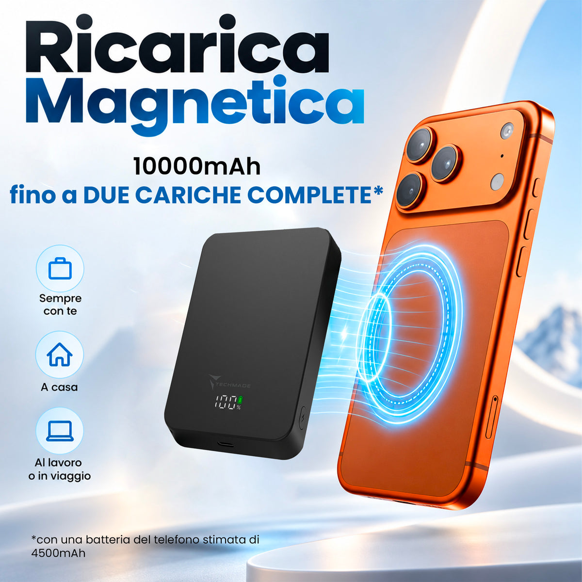 Wireless Charging Power Bank - 5000mAh / 10000mAh - Inter