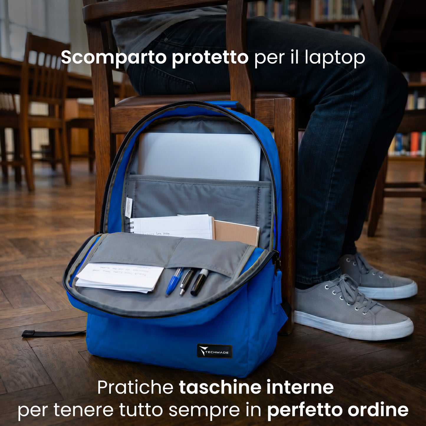 Classic Medium Backpack - 40x30x15 - Lifestyle and Airline Cabin 8105