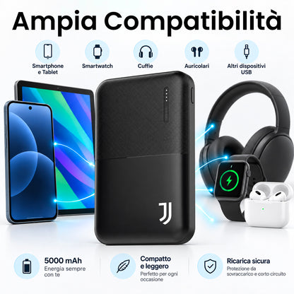 Power Bank 5000mAh, Slim & Compact - Inter