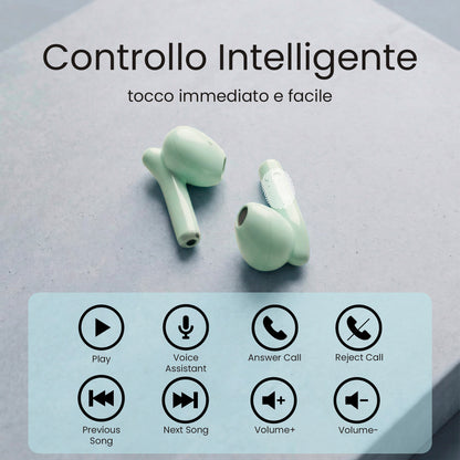 Auricolari Bluetooth in Ear XM201 - con Box di ricarica - AI di traduzione