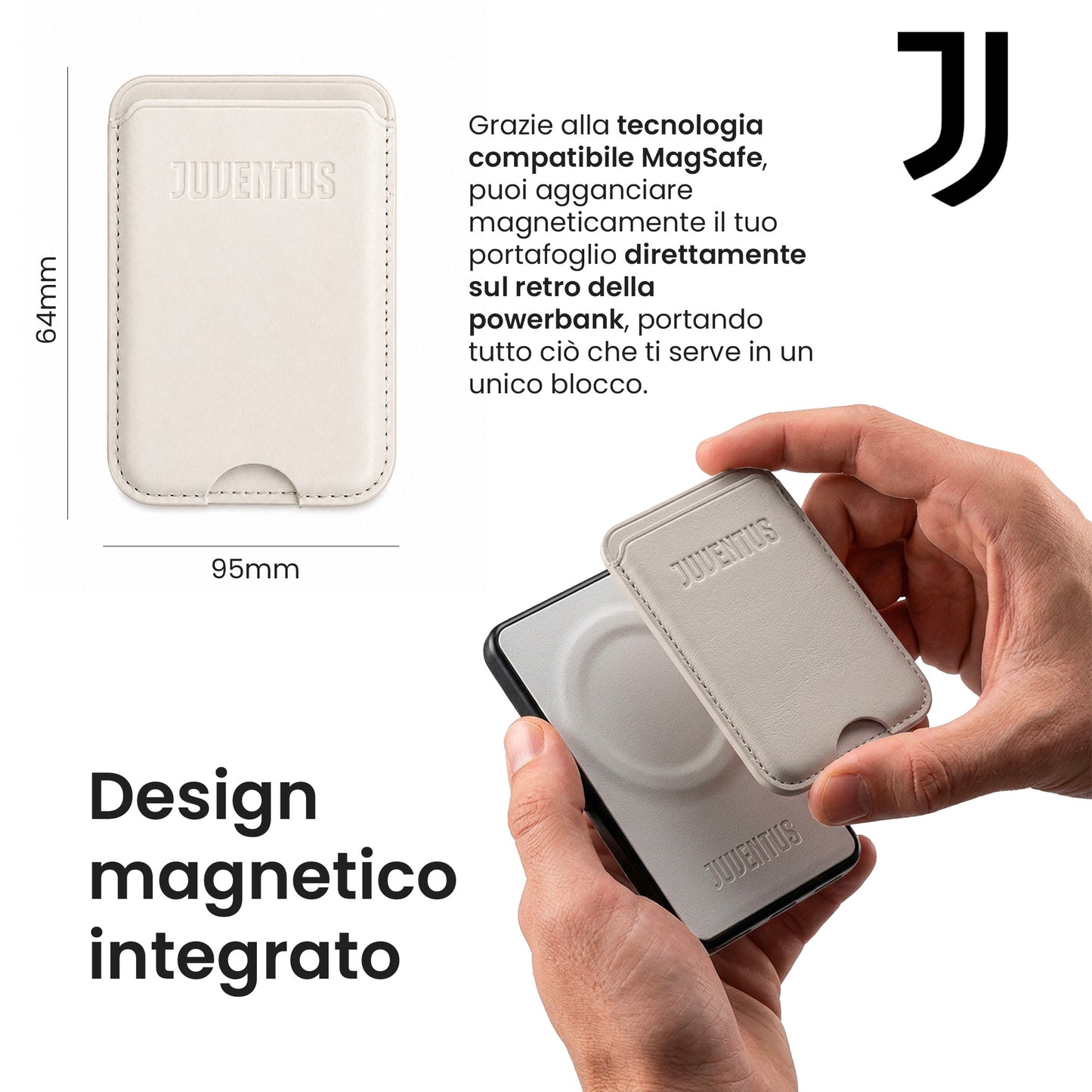 Power Wallet Modular - 5000mAh - Juventus