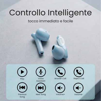 Auricolari Bluetooth in Ear XM201 - con Box di ricarica - AI di traduzione