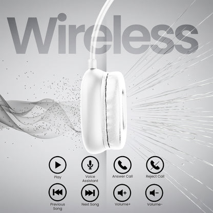 Cuffie Wireless Bluetooth On Ear Ultra Slim