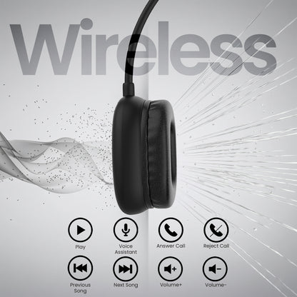 Cuffie Wireless Bluetooth On Ear Ultra Slim